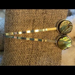 Handmade Abalone Bobby Pins